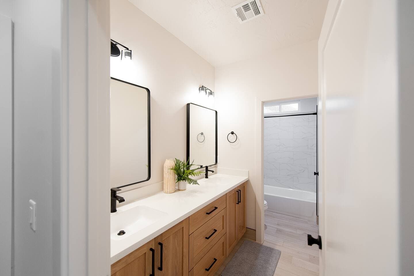 Shared bathroom